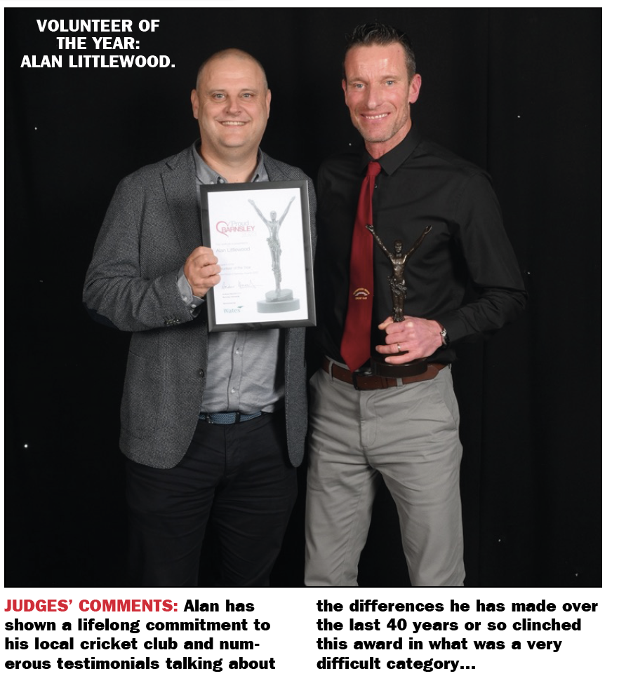 Proud of Barnsley Awards 2023: Volunteer of the Year winner Alan Littlewood